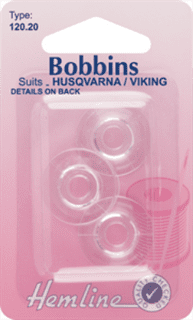 Plastic Bobbins Husqvarna - Concave