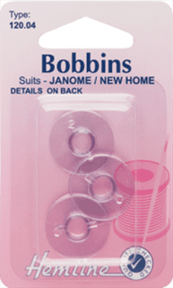 Plastic Bobbins - Janome