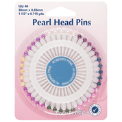 Plastic Head Pins - 38mm x 0.65mm