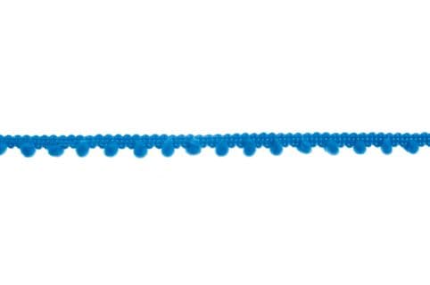Pom Pom Tape - 7mm Wide - Blue