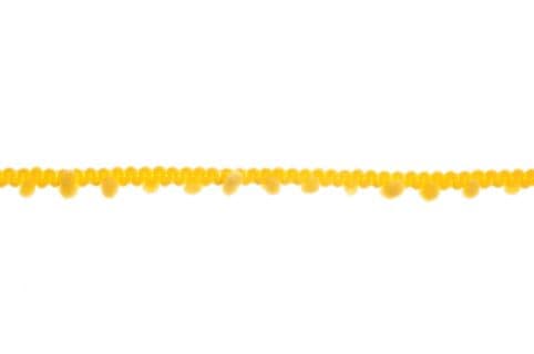Pom Pom Tape - 7mm Wide - Yellow