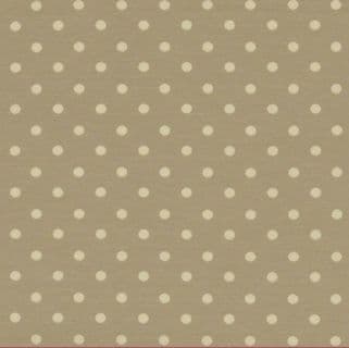 Printed Cotton Jersey  - Beige Spot - 150cm wide