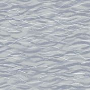 Puffin Bay - 8439 - Grey Sea Water Waves - Lewis & Irene A687.2 - Cotton Fabric