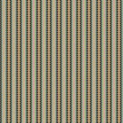 Rambling Rose - 9060 - Makower UK - Teal Multi Stripe - 1201.T - Cotton Fabric