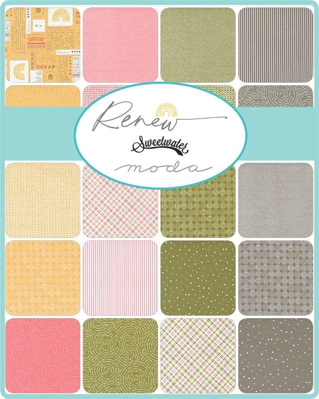 Renew - Charm Pack by Sweetwater for Moda Fabrics UK