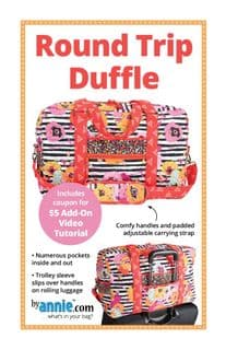 Round Trip Duffle - Bag Sewing Pattern - byAnnie.com - PBA267