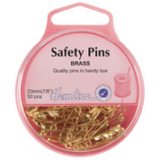Safety Pins - 23mm - Brass