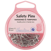 Safety Pins - 27mm - Nickel