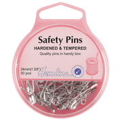 Safety Pins - 34mm - Nickel
