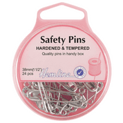 Safety Pins - 38mm - Nickel