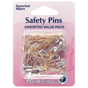 Safety Pins - Assorted Value Pack
