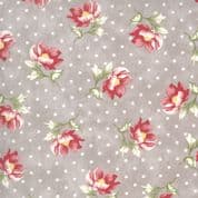 Sanctuary - 7601 - 3 Sisters for Moda - 44251.15 - Floral Spot on Light Taupe Cotton Fabric