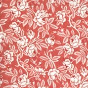 Sanctuary - 7605 - 3 Sisters for Moda - 44252.14 - Cream Rose Floral Deep Rose Pink Cotton Fabric