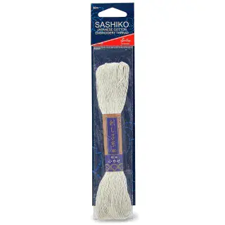 Sashiko - Ecru Japanese Cotton Embroidery Thread - Sew Easy