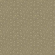 Shinrin Yoku - 8407 - Small Flower on Olive Green - Lewis & Irene A640.3 - Cotton Fabric