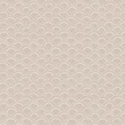 Shinrin Yoku - 8408 - Fans on Natural - Lewis & Irene A641.1 - Cotton Fabric