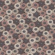 Shinrin Yoku - 8416 - Compact Floral Brown - Lewis & Irene A643.3 - Cotton Fabric