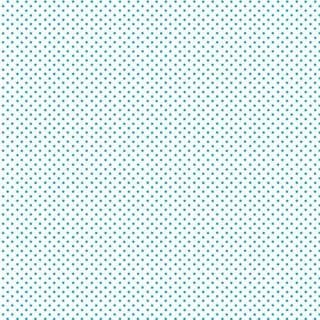 Spot by Makower UK - Cyan Spots on White - 830_WT - Cotton Fabric