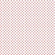 Spot by Makower UK - Red Spots on White - 830_WR - Cotton Fabric