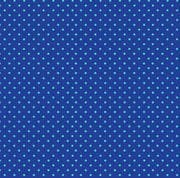 Spot by Makower UK - Turquoise on Blue - 830_BT - Cotton Fabric