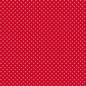Spot by Makower UK - White Spots on Bright Red - 830_R - Cotton Fabric