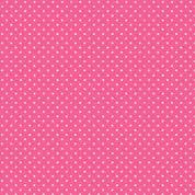 Spot by Makower UK - White Spots on Candy Pink - 830_P65 - Cotton Fabric