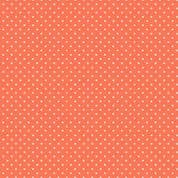 Spot by Makower UK - White Spots on Papaya (Coral) - 830_R63 - Cotton Fabric