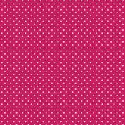 Spot by Makower UK - White Spots on Raspberry Pink - 830_P68 - Cotton Fabric