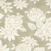 Strawberries & Rhubarb - 7743 - Fig Tree - Peonies on Taupe - Moda 20401.16 - Cotton Fabric