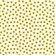 Sunflowers - 8517 - Little Sunflowers on Cream - Lewis & Irene 744.1 - Cotton Fabric