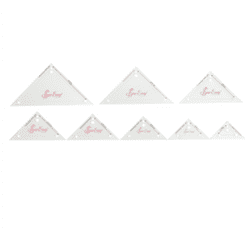 Template Set Mini Right Angled Triangles