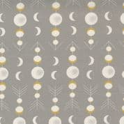 Through the Woods - 8012 - Moons on Flint Grey - Moda Fabrics 43116-16 - Cotton Fabric