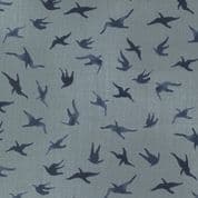 To the Sea - 8362 - Sea Birds on Sky Blue - Janet Clare - Moda 16933.15 - Cotton Fabric