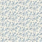 Tranquility - 7808 - Cherry Branch Blue Cream - Makower UK 2410.B3 Cotton Fabric
