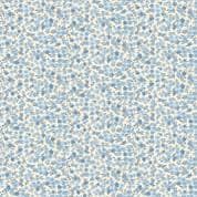 Tranquility - 7817 - Small Blossom Blue - Makower UK 2412.B Cotton Fabric