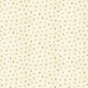 Tranquility - 7823 - Small Sprig Blue Cream - Makower UK 2414.B Cotton Fabric