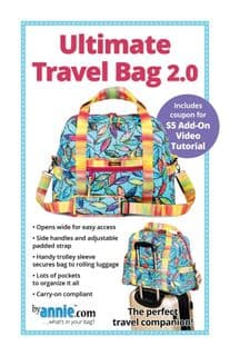 Ultimate Travel Bag 2.0 - Bag Sewing Pattern - byAnnie.com - PBA251-2