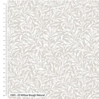 W108139 - William Morris - Willow Bough Natural Tone on Tone - 108