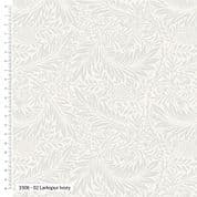 W108142 - William Morris - Larkspur Ivory Tone on Tone - 108" Extra Wide Backing Cotton Fabric