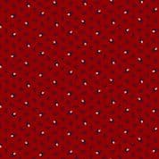 W108314 - Small Rosebuds on Red - R360997 0111 - 108" Extra Wide Backing Cotton Fabric