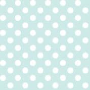 W108621 - Pokadots on Aqua Blue by Kimberbell - 213 Q - Extra Wide 108" Cotton Fabric