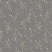 W108931 - Grey Sprig - 108" Extra Wide Backing Cotton Fabric