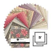 Wildflower Cottage Charm Pack (5" squares) by Renee Nanneman for Andover/Makower UK
