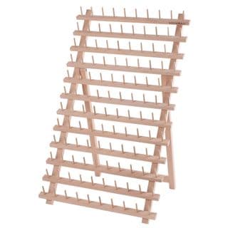 Wooden Spool Holder - Beech - Holds 120 Spools - Milward