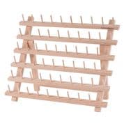 Wooden Spool Holder - Beech - Holds 60 Spools - Milward