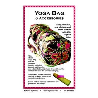 Yoga Bag and Accessories - Bag Sewing Pattern - byAnnie.com - PBA172