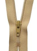 Zipper - Col 845 - Light Old Gold