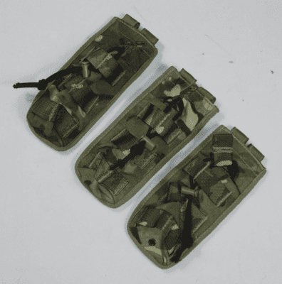 3  MTP OSPREY OPEN TOP POUCHES FOR A TENNER