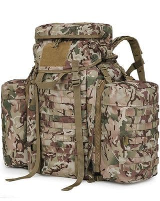 90 litre Tactical Assault Pack With Side Pockets BTP