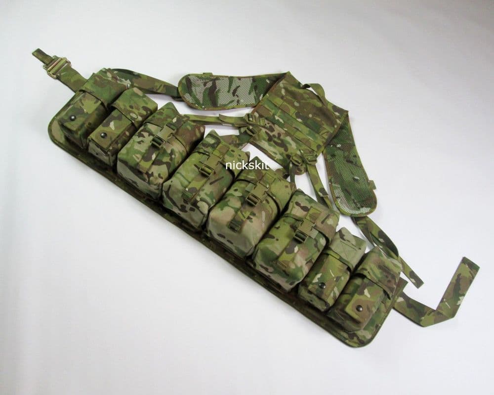 MTP Load Carrying Padded Belt And Yoke Molle System Genuine British Army Issue E - Foto 11